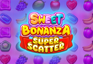 Игра Sweet Bonanza Super Scatter в Big Azart Casino